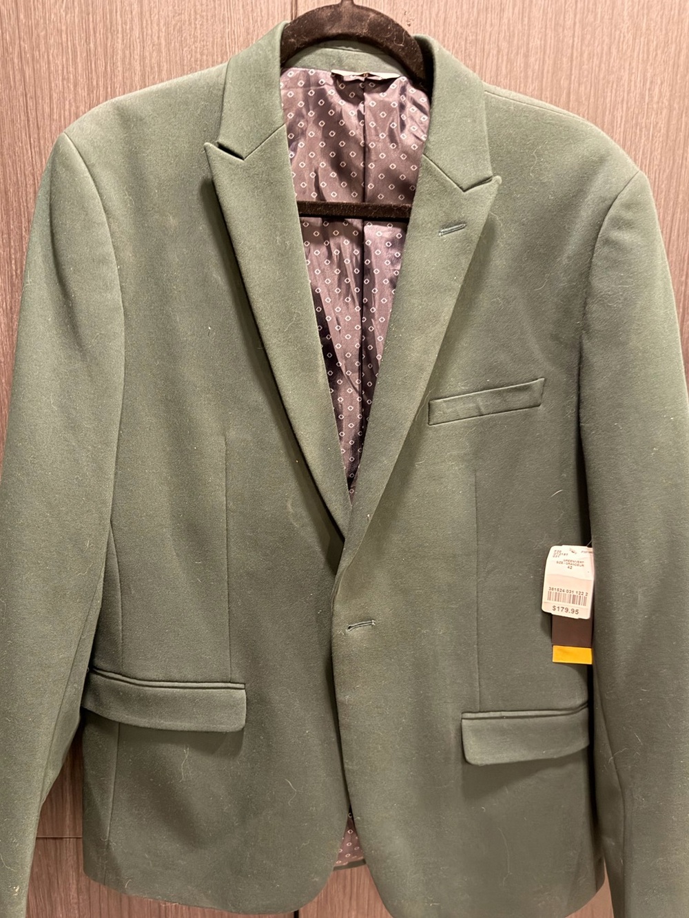 Dark Green Men's Blazer